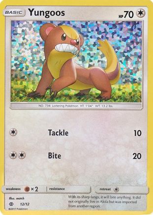 Yungoos - 12/12 (12) [McDonald's Promos 2017] Holofoil - Deck Out Gaming