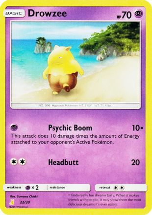 Drowzee (22) [SM Trainer Kit: Lycanroc & Alolan Raichu] - Deck Out Gaming