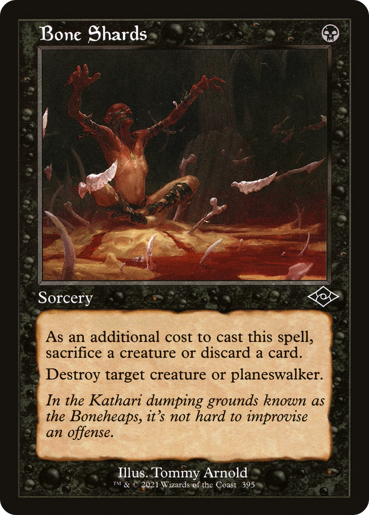 Bone Shards (Retro Frame) (395) [Modern Horizons 2] foil - Deck Out Gaming