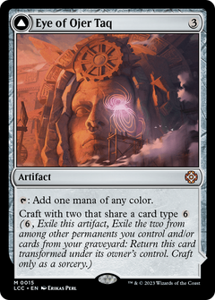 Eye of Ojer Taq (15) [The Lost Caverns of Ixalan Commander] foil - Deck Out Gaming