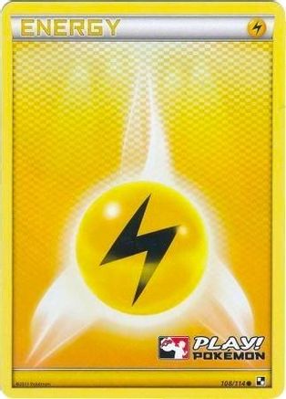 Lightning Energy - 108/114 (Play! Pokemon) (108) [League & Championship Cards] Holofoil - Deck Out Gaming