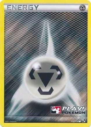 Metal Energy - 112/114 (Play! Pokemon) (112) [League & Championship Cards] Holofoil - Deck Out Gaming
