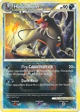 Houndoom - 5/90 (League Promo) (5) [League & Championship Cards] Reverse Holofoil - Deck Out Gaming