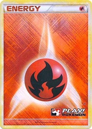 Fire Energy (2010 Play! Pokemon) () [League & Championship Cards] Holofoil - Deck Out Gaming