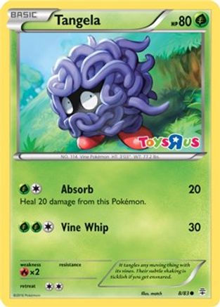 Tangela - 8/83 (Toys R Us Promo) (8) [Miscellaneous Cards & Products] Holofoil - Deck Out Gaming