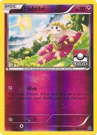 Flabebe - 101/162 (Pokemon League) (101) [League & Championship Cards] Reverse Holofoil - Deck Out Gaming