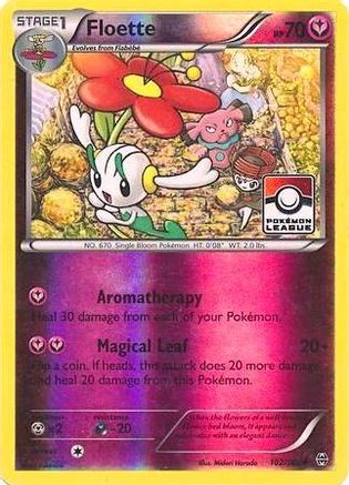 Floette - 102/162 (Pokemon League) (102) [League & Championship Cards] Reverse Holofoil - Deck Out Gaming