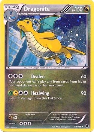 Dragonite - 83/116 (Cosmos Holo) (83) [Blister Exclusives] Holofoil - Deck Out Gaming