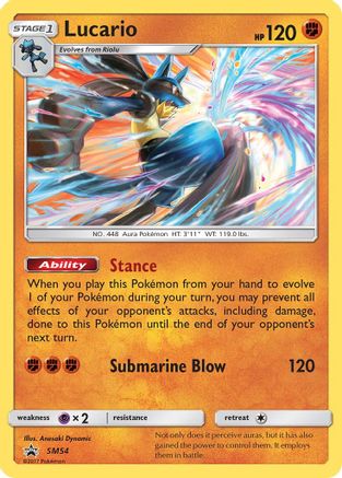 Lucario - SM54 (SM54) [SM Promos] Holofoil - Deck Out Gaming