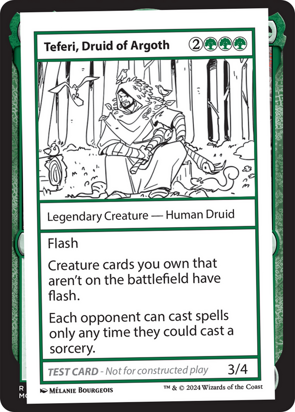 Teferi, Druid of Argoth () [Mystery Booster 2] - Deck Out Gaming