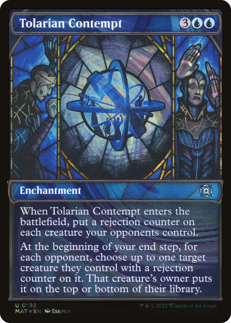 Tolarian Contempt (Halo Foil) (192) [March of the Machine: The Aftermath] foil - Deck Out Gaming