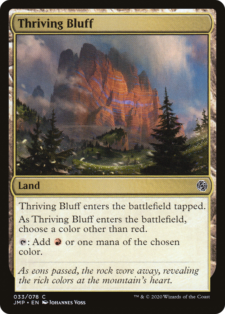 Thriving Bluff (33) [Jumpstart] - Deck Out Gaming