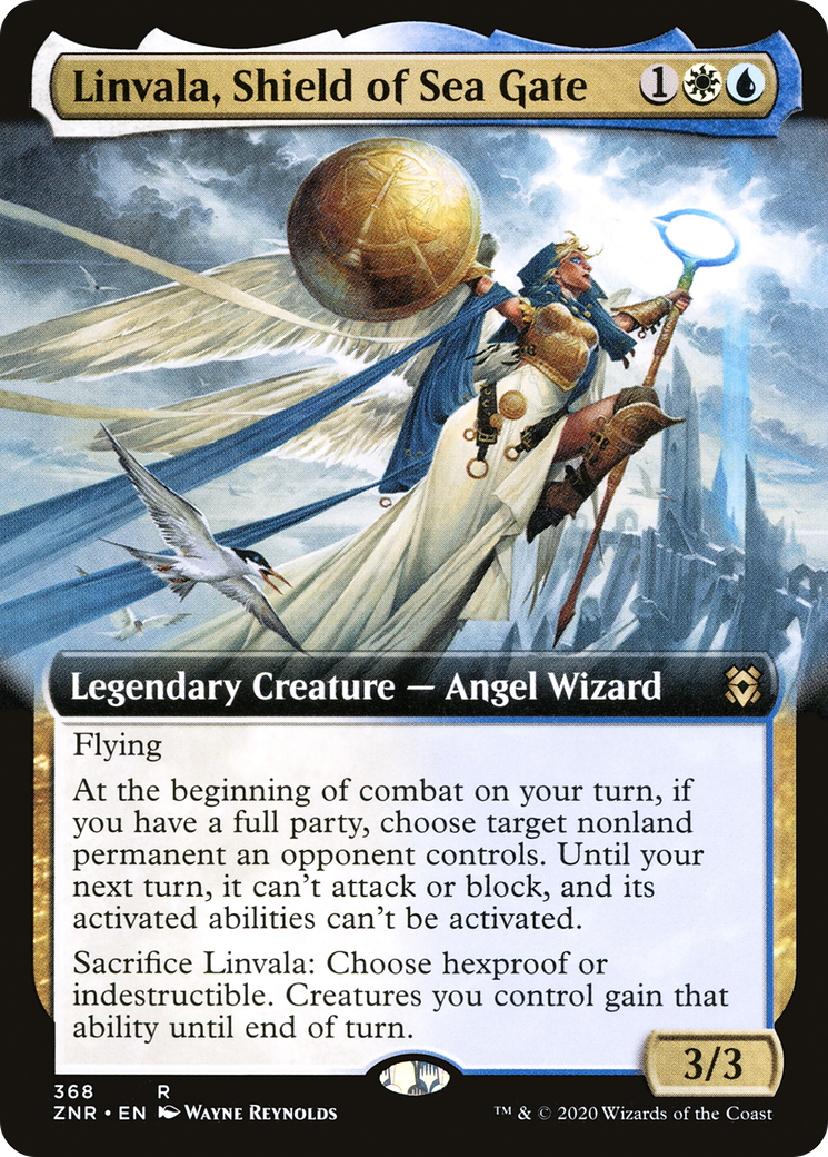 Linvala, Shield of Sea Gate (368) [Zendikar Rising] - Deck Out Gaming