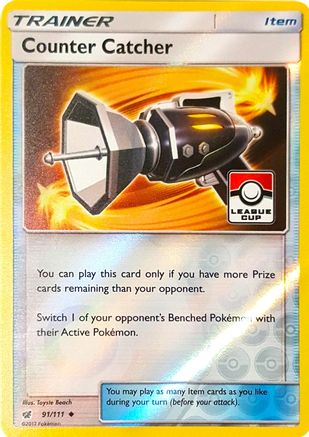 Counter Catcher - 91/111 (League Cup) (91) [League & Championship Cards] Reverse Holofoil - Deck Out Gaming