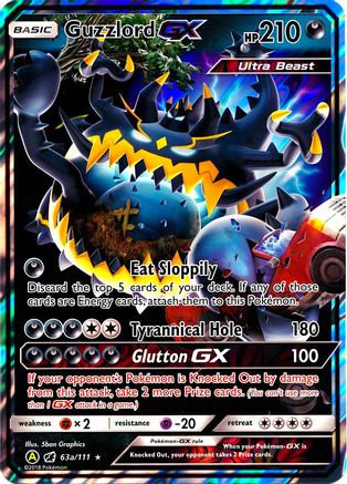 Guzzlord GX - 63a/111 (63a) [Alternate Art Promos] Holofoil - Deck Out Gaming