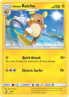 Alolan Raichu - SM65 (SM65) [SM Promos] Holofoil - Deck Out Gaming