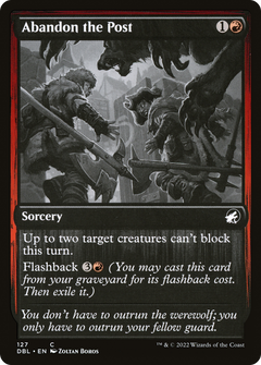 Abandon the Post (127) [Innistrad: Double Feature] - Deck Out Gaming