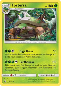 Torterra (9) [SM - Ultra Prism] Reverse Holofoil - Deck Out Gaming