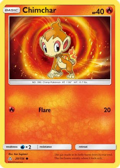 Chimchar (20) (20) [SM - Ultra Prism] Reverse Holofoil - Deck Out Gaming