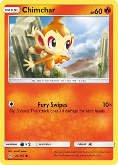 Chimchar (21) (21) [SM - Ultra Prism] Reverse Holofoil - Deck Out Gaming
