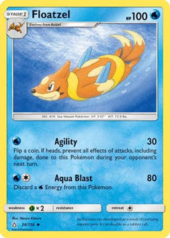 Floatzel (36) [SM - Ultra Prism] Reverse Holofoil - Deck Out Gaming