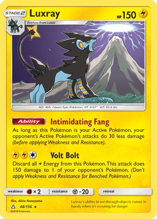 Luxray (48) [SM - Ultra Prism] Reverse Holofoil - Deck Out Gaming