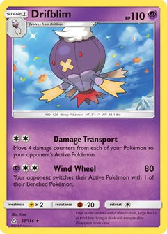 Drifblim (52) [SM - Ultra Prism] Reverse Holofoil - Deck Out Gaming