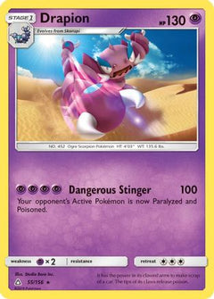 Drapion (55) [SM - Ultra Prism] Reverse Holofoil - Deck Out Gaming