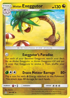 Alolan Exeggutor (95) [SM - Ultra Prism] Reverse Holofoil - Deck Out Gaming