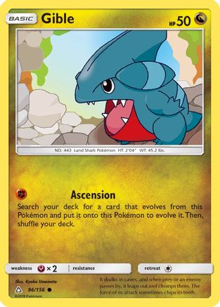 Gible (96) (96) [SM - Ultra Prism] - Deck Out Gaming