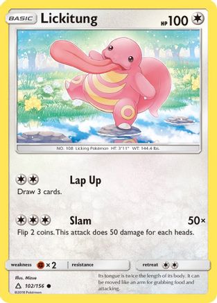 Lickitung (102) [SM - Ultra Prism] - Deck Out Gaming