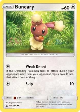 Buneary (106) [SM - Ultra Prism] - Deck Out Gaming