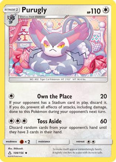 Purugly (109) [SM - Ultra Prism] - Deck Out Gaming