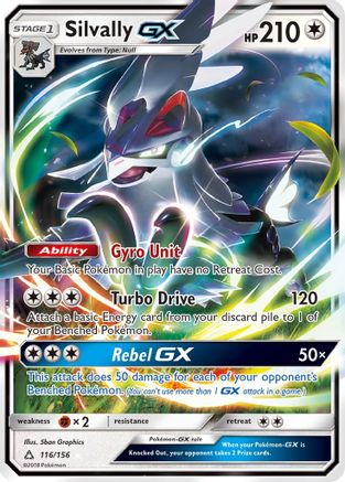 Silvally GX (116) [SM - Ultra Prism] Holofoil - Deck Out Gaming