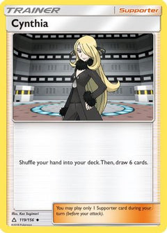 Cynthia (119) [SM - Ultra Prism] Reverse Holofoil - Deck Out Gaming