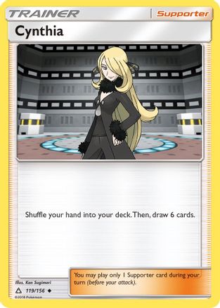 Cynthia (119) [SM - Ultra Prism] Reverse Holofoil - Deck Out Gaming