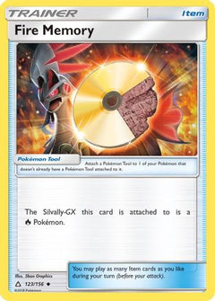 Fire Memory (123) [SM - Ultra Prism] Reverse Holofoil - Deck Out Gaming