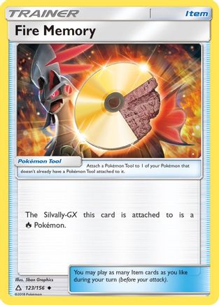 Fire Memory (123) [SM - Ultra Prism] Reverse Holofoil - Deck Out Gaming