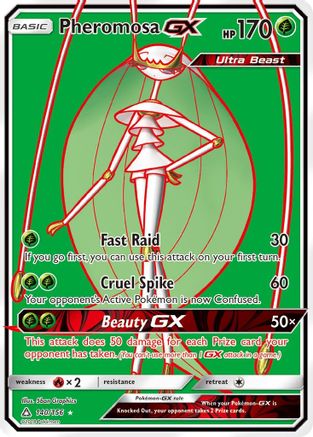 Pheromosa GX (Full Art) (140) [SM - Ultra Prism] Holofoil - Deck Out Gaming