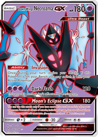 Dawn Wings Necrozma GX (Full Art) (143) [SM - Ultra Prism] Holofoil - Deck Out Gaming