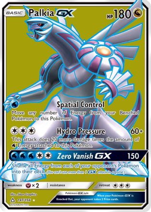 Palkia GX (Full Art) (147) [SM - Ultra Prism] - Deck Out Gaming