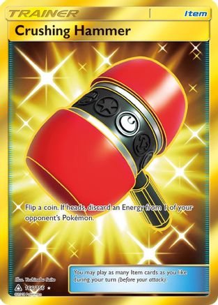 Crushing Hammer (Secret Rare) (166) [SM - Ultra Prism] Holofoil - Deck Out Gaming