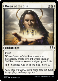 Omen of the Sun (831) [Commander Masters] - Deck Out Gaming