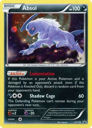 Absol - XY178 (XY178) [XY Promos] Holofoil - Deck Out Gaming