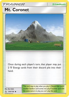 Mt. Coronet (130) [SM - Ultra Prism] - Deck Out Gaming