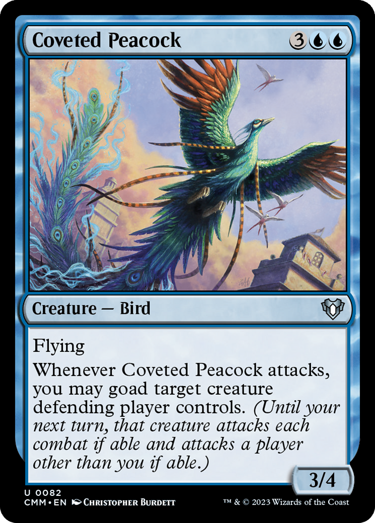 Coveted Peacock (82) [Commander Masters] - Deck Out Gaming