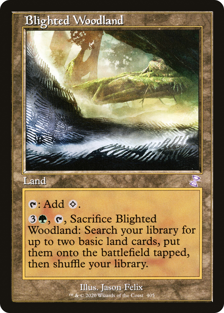 Blighted Woodland (405) [Time Spiral: Remastered] - Deck Out Gaming