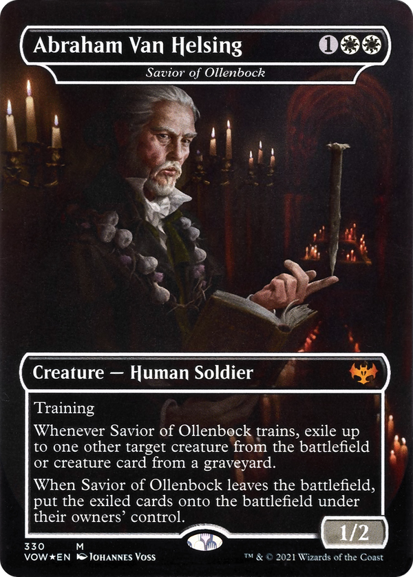 Abraham Van Helsing - Savior of Ollenbock (330) [Innistrad: Crimson Vow] - Deck Out Gaming