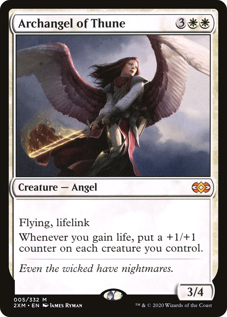 Archangel of Thune (5) [Double Masters] - Deck Out Gaming