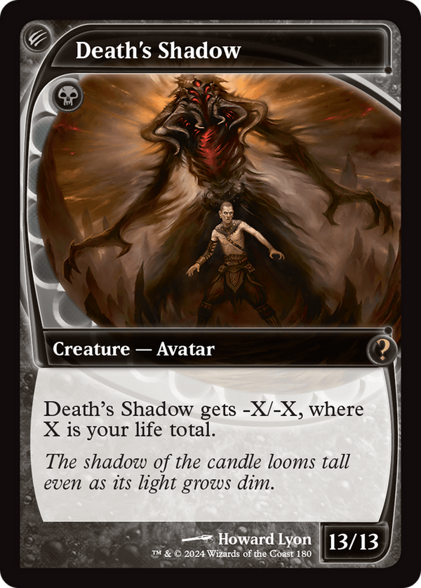 Death's Shadow (Future Sight) (180) [Mystery Booster 2] foil - Deck Out Gaming